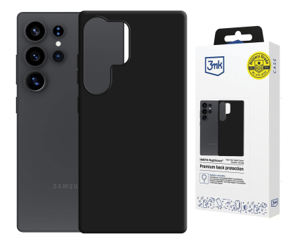Etui / obudowa na smartfona 3mk Hardy MagSilicone Black do Galaxy S25 Ultra